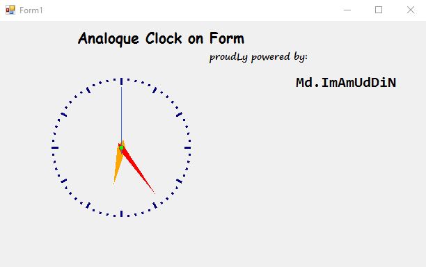 Javascript Analog Clock Source Code Download Free